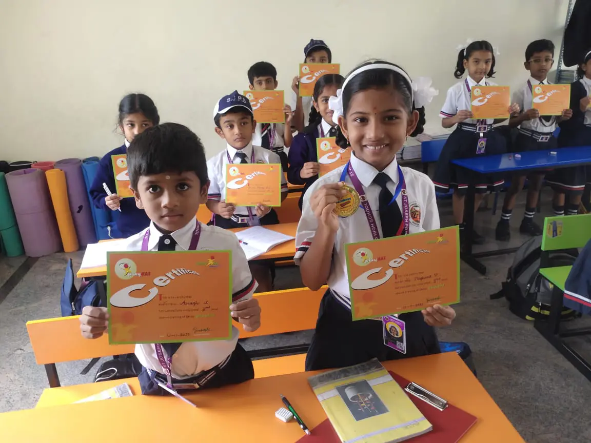 Pre School children at Siddaganga